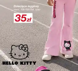 KiK Dziecięce legginsy Hello Kitty rozm. 128-158/164 oferta
