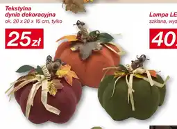 KiK Tekstylna dynia dekoracyjna oferta