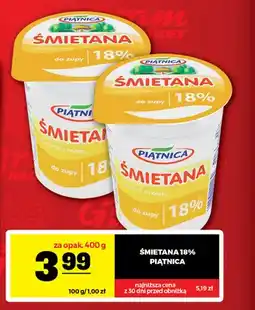 Gram Market Śmietana Piątnica 18% oferta