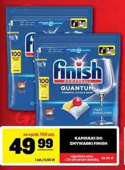 Gram Market Kapsułki do zmywarki Finish Quantum Lemon oferta