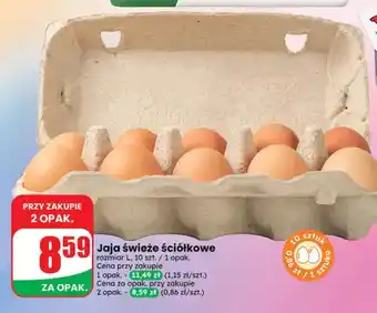 Dino Jajka kurze świeże ściółkowe rozmiar L oferta