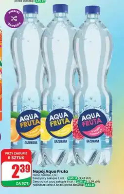 Dino Napój gazowany Aqua Fruta o smaku cytrynowym oferta