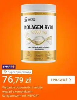 Allegro Kolagen rybi Insport Nutrition smak naturalny 12 000 mg oferta