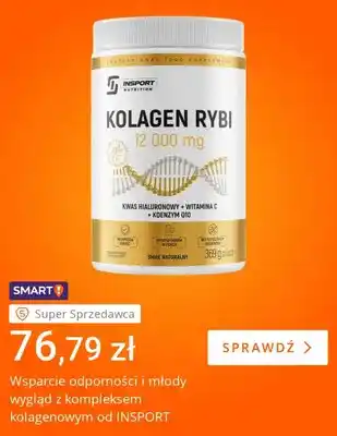 Kolagen rybi Insport Nutrition smak naturalny 12 000 mg
