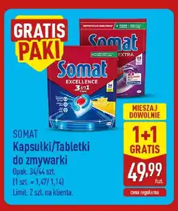 ALDI Tabletki do zmywarki Somat Extra oferta