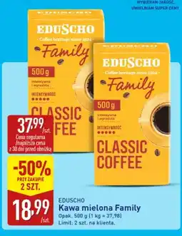 ALDI Kawa mielona Eduscho Family oferta