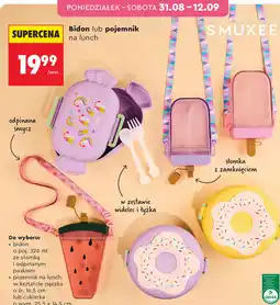 Biedronka Bidon lub pojemnik na lunch Smukee oferta