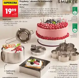 Biedronka Przybory i akcesoria cukiernicze Smukee oferta