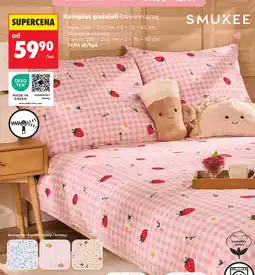 Biedronka Komplet pościeli bawełnianej SMUKEE oferta