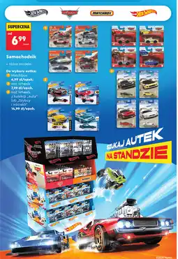 Biedronka Samochodzik Hot Wheels / Matchbox różne modele na standzie oferta