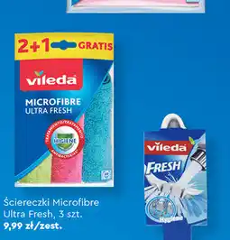 Biedronka Ściereczki Microfibre Ultra Fresh Vileda oferta