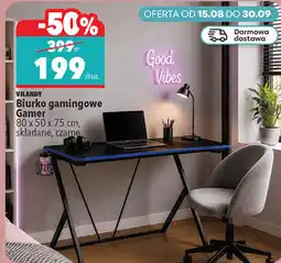 Biedronka VILANDY Biurko gamingowe Gamer oferta
