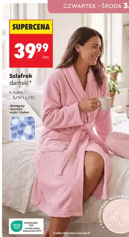 Biedronka Szlafrok damski CLEVÉ oferta