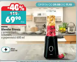 Biedronka Blender fitness z przenośnym bidonem Hoffen oferta