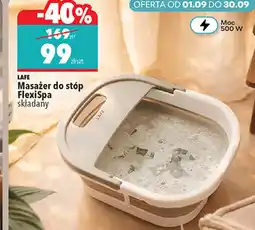 Biedronka Masażer do stóp FlexiSpa składany LAFE oferta