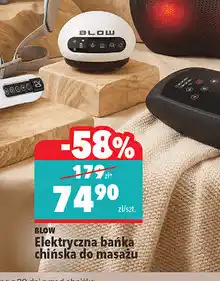 Biedronka Elektryczna bańka chińska do masażu BLOW oferta