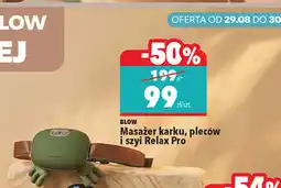 Biedronka Masażer karku, pleców i szyi Relax Pro BLOW oferta