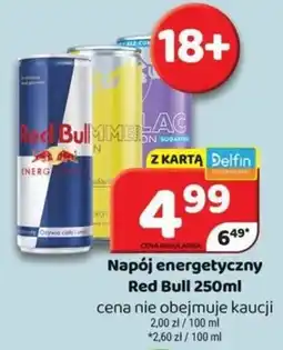 Delfin Napój energetyczny Red Bull oferta
