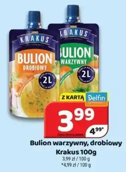 Delfin Bulion warzywny, drobiowy Krakus oferta