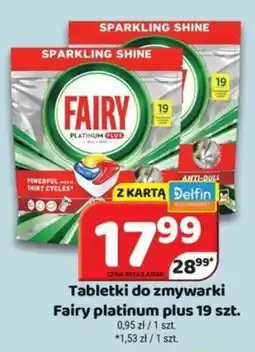 Delfin Tabletki do zmywarki Fairy platinum plus oferta