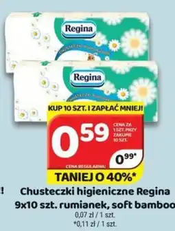 Delfin Chusteczki higieniczne Regina oferta