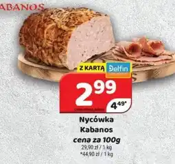 Delfin Nycówka Kabanos oferta