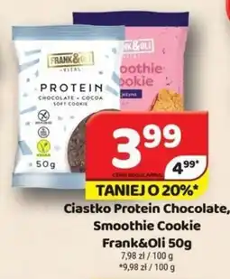 Delfin Ciastko Protein Chocolate, Smoothie Cookie Frank&Oli oferta