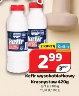 Delfin Kefir wysokobiałkowy Krasnystaw oferta