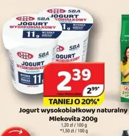 Delfin Jogurt wysokobiałkowy naturalny Mlekovita oferta