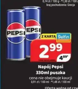Delfin Napój Pepsi oferta