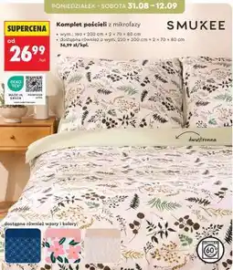 Biedronka Komplet pościeli z mikrofazy oferta