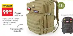 Biedronka Plecak militarny oferta