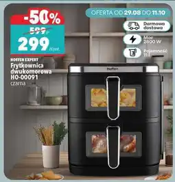 Biedronka Frytkownica dwukomorowa HO-00091 czarna oferta