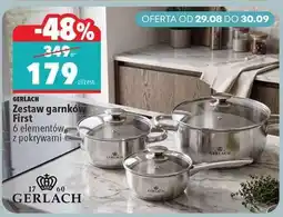 Biedronka Zestaw garnków FIRST oferta
