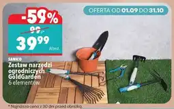 Biedronka Zestaw narzędzi ogrodniczych GoldGarden 6 elementów oferta
