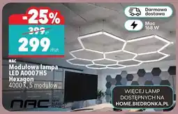 Biedronka Modułowa lampa LED A0007H5 Hexagon oferta