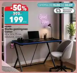 Biedronka Biurko gamingowe Gamer oferta