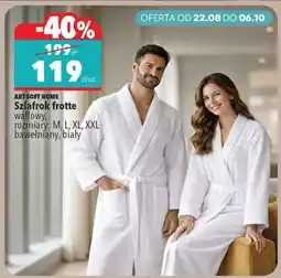 Biedronka Szlafrok frotte oferta