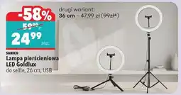 Biedronka Lampa pierścieniowa LED, Goldlux oferta