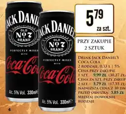 Dino DRINK JACK DANIEL'S COCA COLA oferta