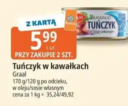 E.Leclerc Tuńczyk w kawałkach Graal oferta