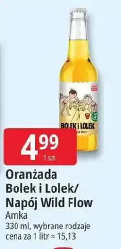 E.Leclerc Oranżada Bolek i Lolek/ Napój Wild Flow oferta