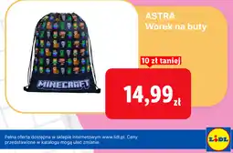 Lidl ASTRA Worek na buty oferta
