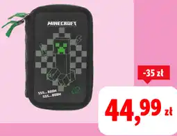 Lidl Piórnik szkolny Minecraft oferta