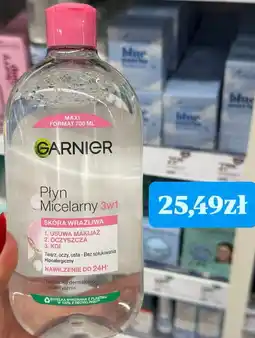 Rossmann Garnier Płyn Micelarny 3w1 Skóra Wrażliwa oferta