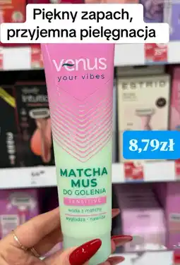 Rossmann Venus your vibes Matcha Mus do golenia Sensitive oferta