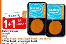 E.Leclerc Kotlety z łososia Suempol oferta