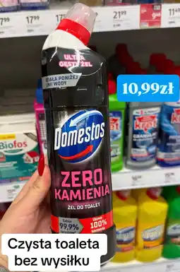 Rossmann Domestos Zero Kamienia Żel do toalet oferta