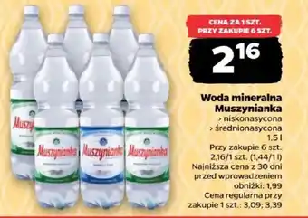 Woda mineralna Muszynianka
