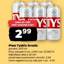 Netto Piwo Tyskie Gronie oferta